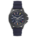 Men's Watch Nautica NAPMIA004 Black Silver (Ø 44 mm)