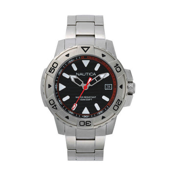 Men's Watch Nautica NAPEGT005 Black (Ø 44 mm) (Ø 45 mm)