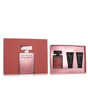 Unisex Perfume Narciso Rodriguez Musc Noir Rose For Her EDP 3 Pieces