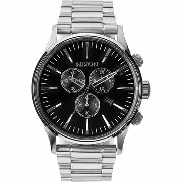 Men's Watch Nixon Sentry Chrono Silver