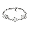 Men's Bracelet Emporio Armani STATION CHAIN Stainless steel