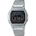 Men's Watch Casio A1000M-1BEF Black Silver