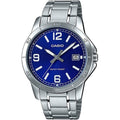 Men's Watch Casio Silver Blue