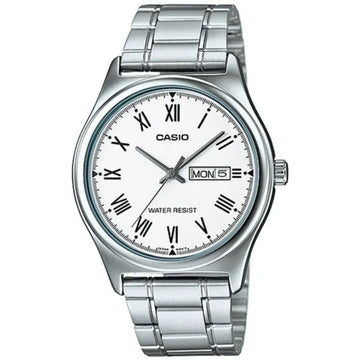 Men's Watch Casio EASY READER Silver (Ø 38 mm)