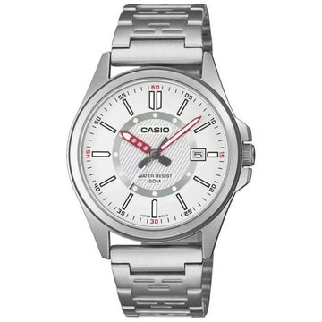 Men's Watch Casio ENTICER GENT Silver (Ø 40 mm)