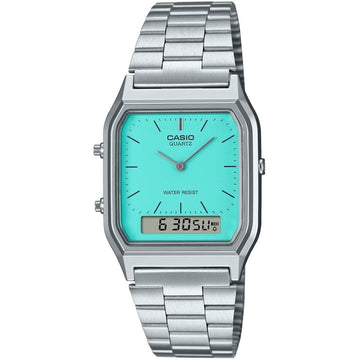 Unisex Watch Casio COLLECTION ANA-DIGIT Silver