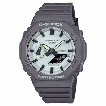 Montre Homme Casio G-Shock GA-2100HD-8AER Blanc (Ø 44,5 mm)