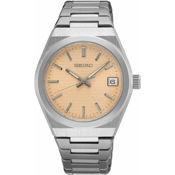 Reloj Hombre Seiko SUR577P1 Dorado Plateado (Ø 34 mm)