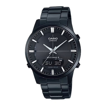 Men's Watch Casio LINEAGE Multiband 6 Tough Solar Black (Ø 40 mm)