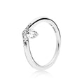 Ladies' Ring Pandora WISHBONE SILVER - SIZE 54