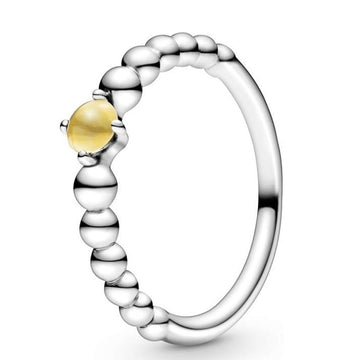 Ladies' Ring Pandora YELLOW STONE - RING - SIZE 52