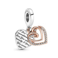 Woman's charm link Pandora 781062C01