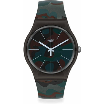 Men's Watch Swatch CAMOUCITY (Ø 41 mm)