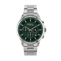 Men's Watch Breil EW0660 Green Silver (Ø 43 mm)