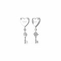 Ladies' Earrings Guess JUBE04217JWRHT-U Stainless steel