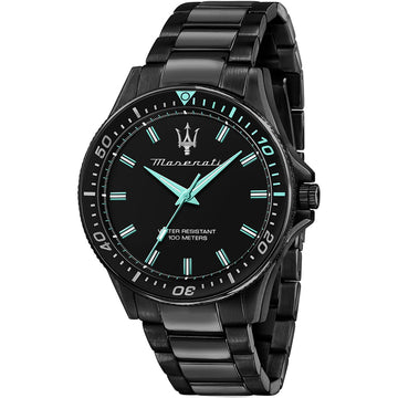 Unisex Watch Maserati R8853144001 Black (Ø 44 mm)