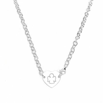 Ladies' Necklace Amen CUORE E ANGELO CUSTODE