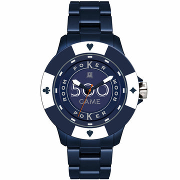 Unisex Watch Light Time POKER (Ø 41 mm)