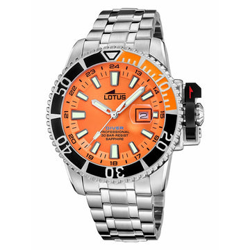 Montre Homme Lotus 18938/2 Orange Argenté