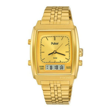 Men's Watch Pulsar Golden