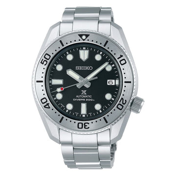 Men's Watch Seiko PROSPEX SEA Black Silver