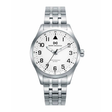 Men's Watch Mark Maddox HM0148-04 White Silver