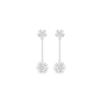 Ladies' Earrings Secrecy E8644CDAWA900 Sterling silver 3 cm