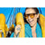 Ladies' Sunglasses Hawkers x Paula Echevarría Yellow Black Ø 45 mm