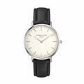 Unisex Watch Rosefield The Bowery Black Silver