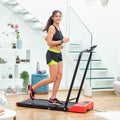 Folding Walking and Running Treadmill with Speakers and Remote Control Wristband Foljog InnovaGoods