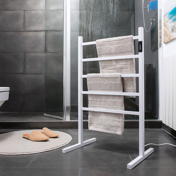 Electric Wall or Floor Towel Rail Racwel InnovaGoods