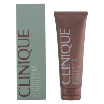 Self-Tanning [Lotion/Spray/Milk] Sun Body Tinted Light Clinique (125 ml)