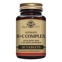 Ultimate B + C Complex Solgar (30 tablets)