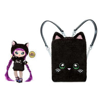 Playset Na! na! na! Surprise Backpack Bedroom 3-in-1 Cat Black