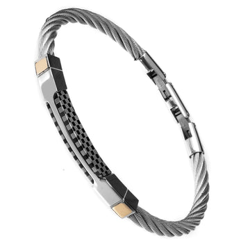 Pulsera Hombre 69 Joyas ACIB0082 (21 cm)