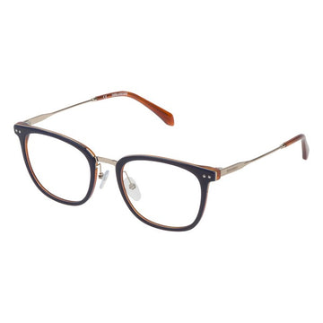 Men'Spectacle frame Zadig & Voltaire VZV186510U62 Blue (ø 51 mm)