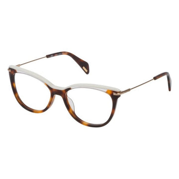 Ladies'Spectacle frame Police VPL506V09AJ Brown (ø 53 mm)