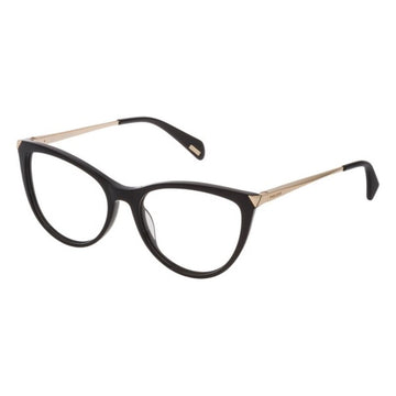 Ladies'Spectacle frame Police VPL8420700 Black (ø 53 mm)