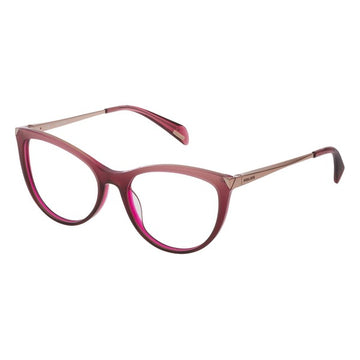 Ladies'Spectacle frame Police VPL8420GFB Pink (ø 53 mm)