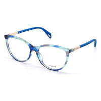 Ladies'Spectacle frame Police VPLA07550931 Blue Green (ø 55 mm)