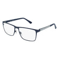 Men'Spectacle frame Police VPL9580696 Blue (ø 56 mm)