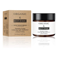 Night Cream Organic & Botanic Moisturizing Tangerine (50 ml)