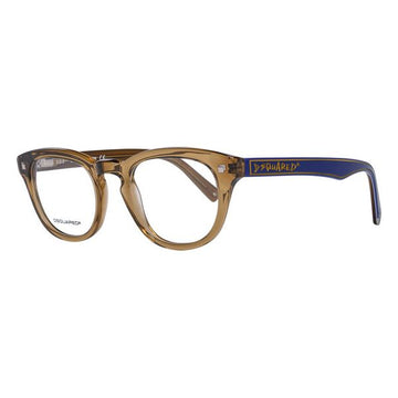 Men'Spectacle frame Dsquared2 DQ5114-045-48 Brown (Ø 48 mm)