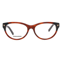 Ladies'Spectacle frame Dsquared2 DQ5142-056-53 (ø 53 mm) Brown (ø 53 mm)