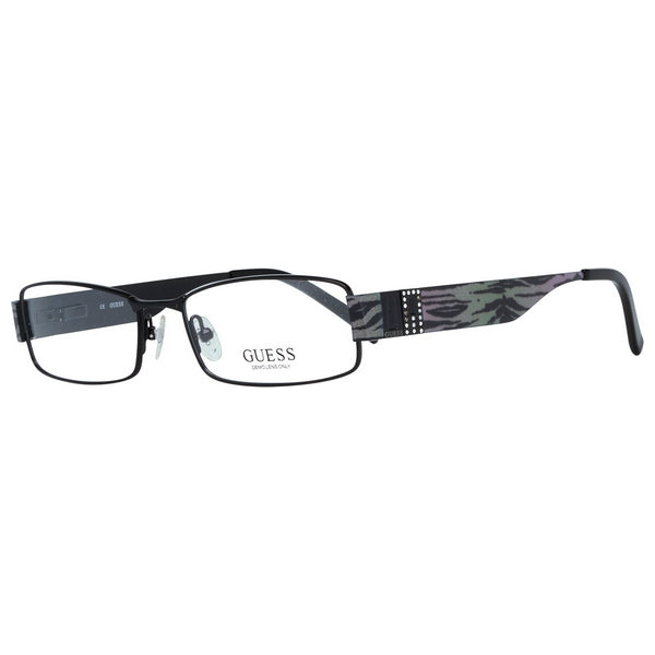 Men'Spectacle frame Guess GU1585ST-BLK-51 Black (ø 51 mm)