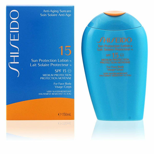 Sun Milk Anti-Aging Shiseido SPF 15 (150 ml)