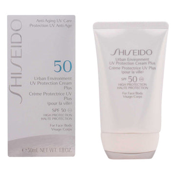 Facial Sun Cream Urban Environment Shiseido SPF 50