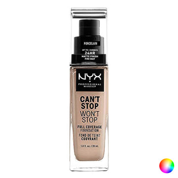 Liquid Make Up Base Can't Stop Won't Stop NYX (30 ml)