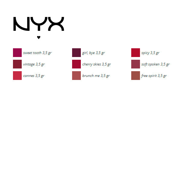 Lipstick Suede NYX