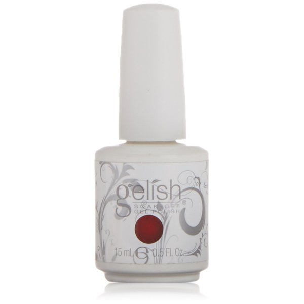 nail polish Soak-Off Gelish Bright Red Creme Gel (15 ml) (Refurbished A+)